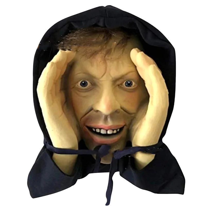 Scary Peeper Halloween Window Sticker 30x35cm