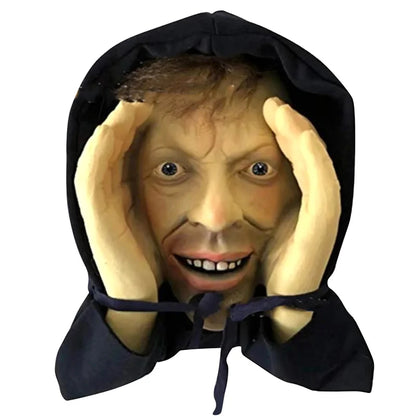Scary Peeper Halloween Window Sticker 30x35cm